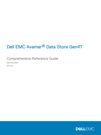 Gen4T Comprehensive Reference Guide - Dell Technologies