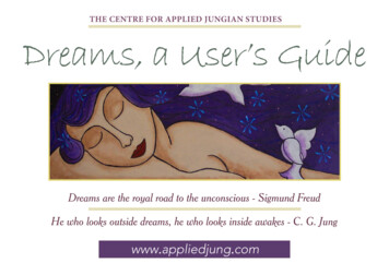 THE CENTRE FOR APPLIED JUNGIAN STUDIES Dreams, A 