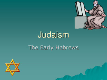 Judaism - Local-brookings.k12.sd.us