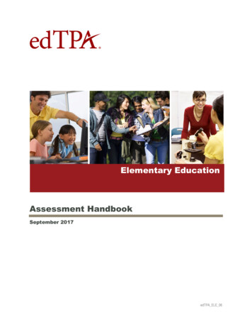 Elementary Education Assessment Handbook