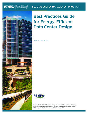 Best Practices Guide For Energy-Efficient Data Center 