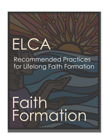 Faith Formation - ELCA Resource Repository