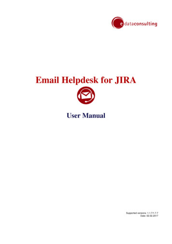 Email Helpdesk For JIRA - Edataconsulting