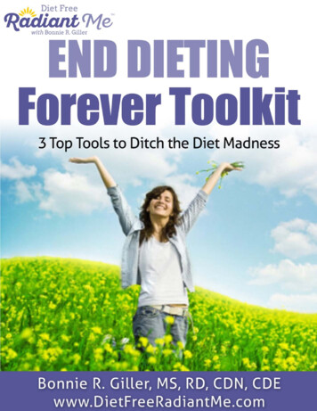 End Dieting Forever Toolkit - BRG Health