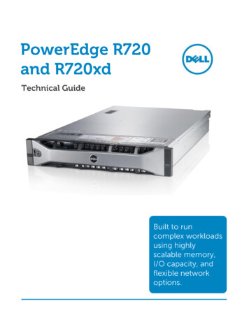 PowerEdge R720 And R720xd Technical Guide