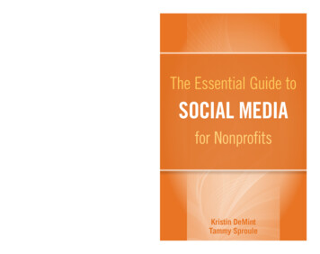 The Essential Guide To Social Media For Nonprofits