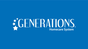 Presenter - Generations Homecare System