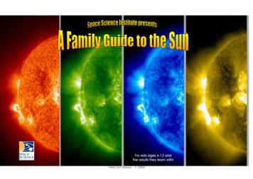 For Kids Ages 6-13 And The Adults They . - Space Weather