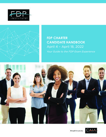 Fdp Charter Candidate Handbook