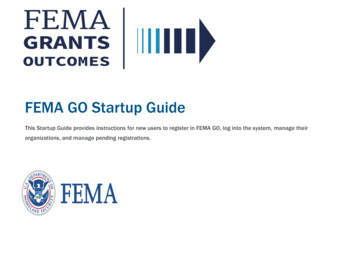 FEMA GO Startup Guide