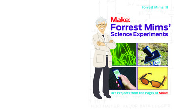 Forrest Mims’ Science Experiments Forrest . - Digi-Key