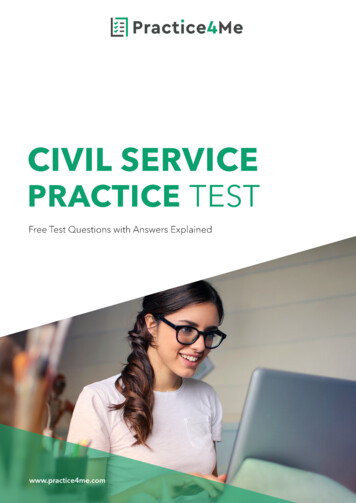 Civil Service Test: Free Sample Questions & Answers