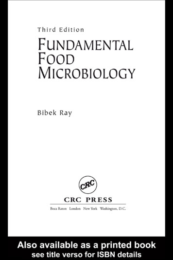 Fundamental Food Microbiology, Third Edition - UB