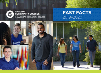 FAST FACTS 2019-2020 - Gatewaycc.edu