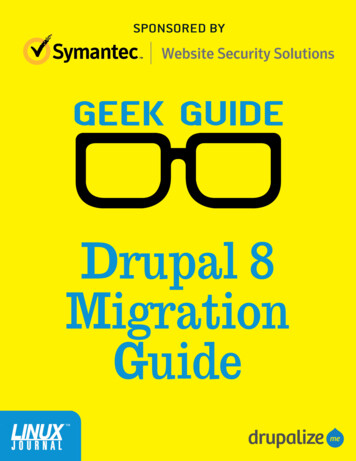 Geek Guide > Drupal 8 Migration Guide - Linux Journal