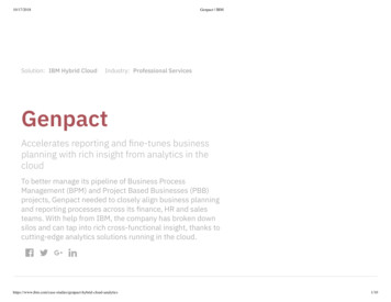 Genpact - Wcs-ibmshowcase-realtechinc.mydmportal 