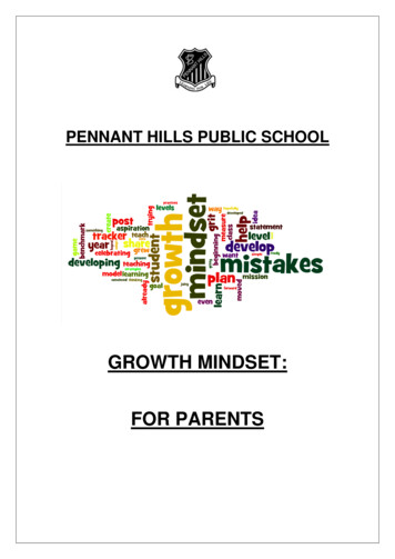 Growth Mindset For Parents - Pennanthil-p.schools.nsw.gov.au
