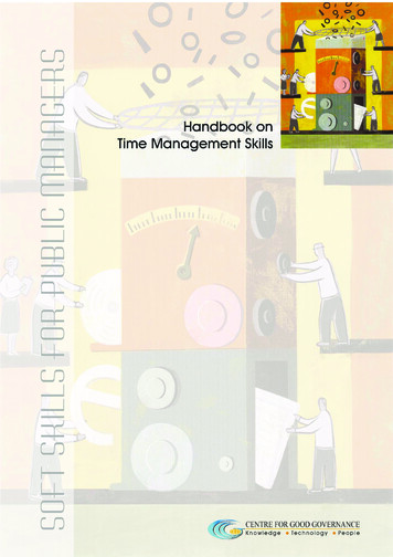 Time Management Skills - Centre For Good Governance