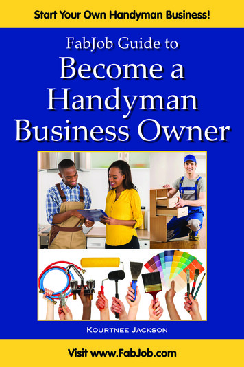 FabJob Guide To Become A Handyman Business Owner
