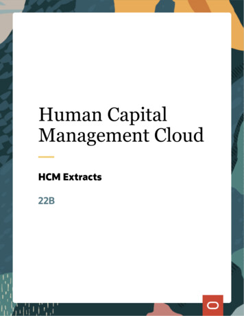 Human Capital Management Cloud