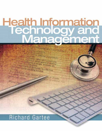 Health Information Technology And Management E-Book 