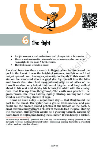 6 The Fight - NCERT