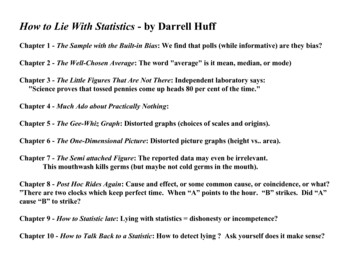 How To Lie With Statistics - By Darrell Huff