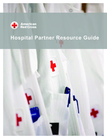 Hospital Partner Resource Guide - Red Cross Blood