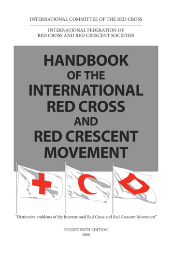 HANDBOOK OF THE INTERNATIONAL RED CROSS 