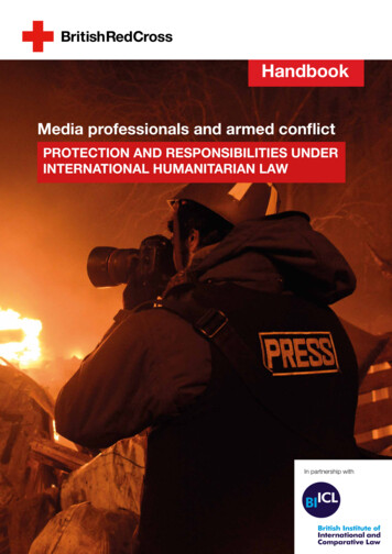 IHL Handbook Media Professionals - British Red Cross