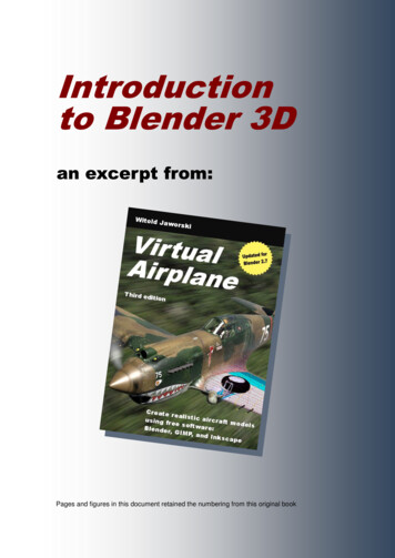 Introduction To Blender 3D