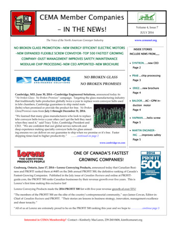 CEMA Member Companies - IN THE NEWs!