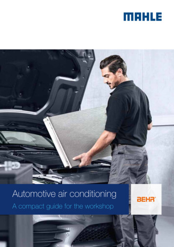 Automotive Air Conditioning - MAHLE Aftermarket