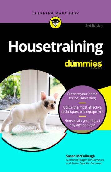 Housetraining - .e-bookshelf.de