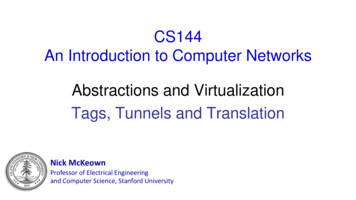 CS144 An Introduction To Computer Networks - GitHub Pages
