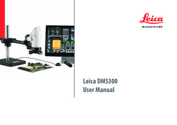 Leica DMS300 User Manual
