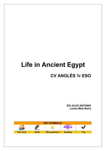 Life In Ancient Egypt