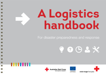 Logistics Handbook French Red Cross - HumanitarianResponse