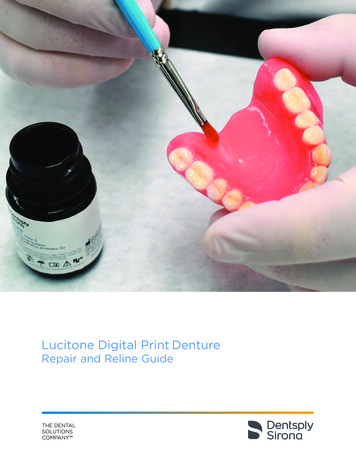 Lucitone Digital Print Denture