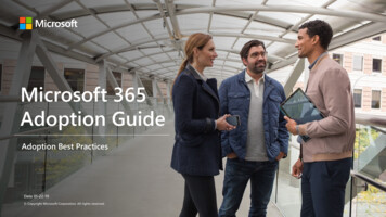 Microsoft 365 Adoption Guide