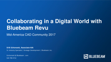 Collaborating In A BIM World With Bluebeam Revu