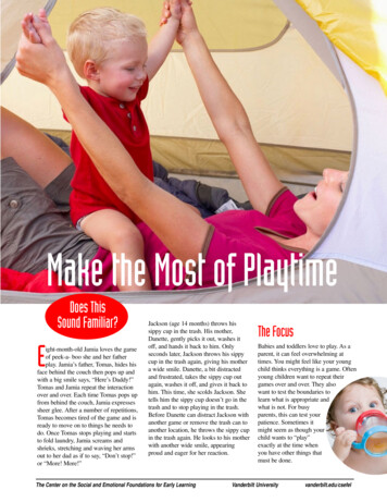 Make The Most Of Playtime - University Of South Florida