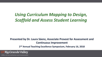 Using Curriculum-Based Mapping To Design, Scaffold And .