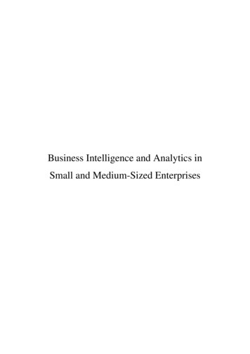 Business Intelligence And Analytics In Small And Medium-Sized . - Forside