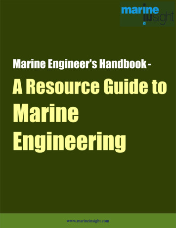 Marine Engineer's Handbook- A Resource Guide To Marine .