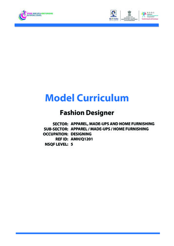 Model Curriculum