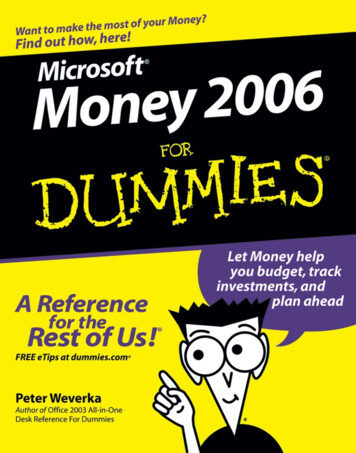 Microsoft Money 2006 For Dummies (Sep 2005) - Lagout 