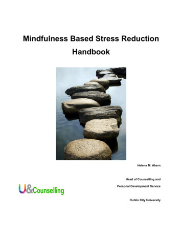 Mindfulness Based Stress Reduction Handbook