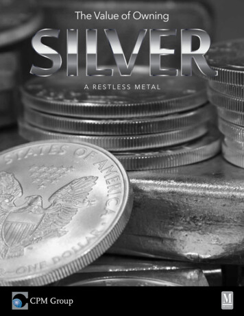 Monex Silver Report