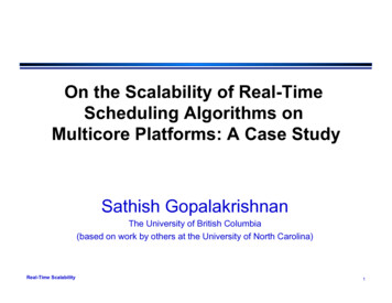 On The Scalability Of Real-Time Scheduling Algorithms On Multicore .